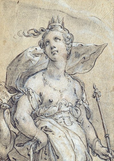 Juno af Hendrik Goltzius